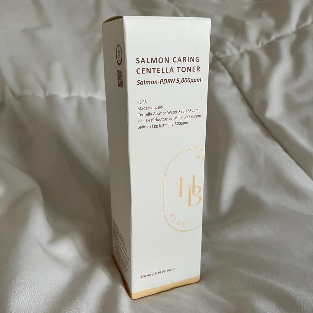 HEVEBLUE - Salmon Caring Centella Toner (Brand New, Unopened Box)